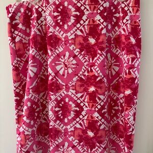 INC International Concepts Pink and Red Skirt